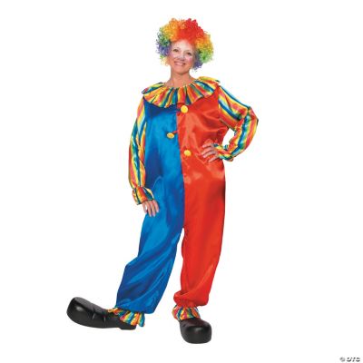 Colorful Clown Adult Costume