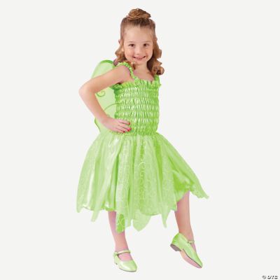 Pretty Green Fairy Girl's Toddler Costume