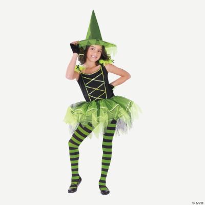 Ballerina Witch Girl's Costume
