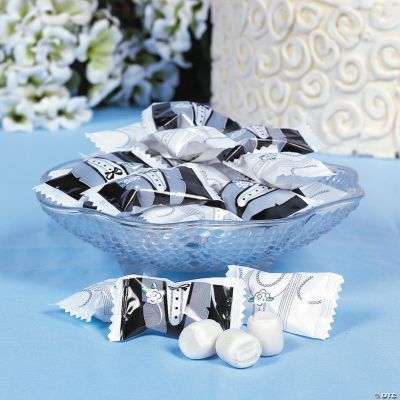 Tux And Gown Wedding Buttermints