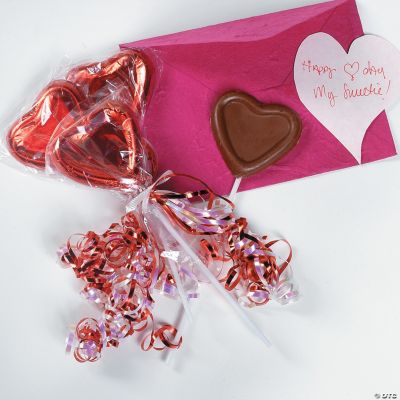 Chocolate Heart Suckers