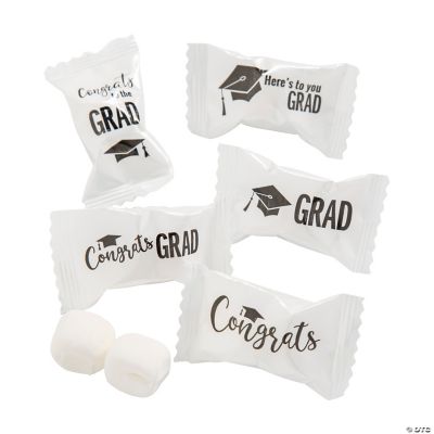 White Graduation Buttermints