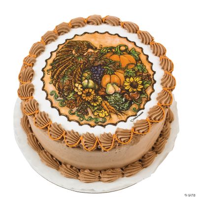 Cornucopia Edible Image® Cake Decoration