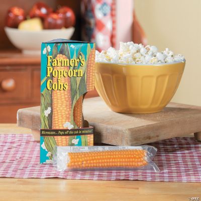 Farmer's Microwave Popcorn Cobs