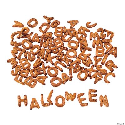 Alphabet Letter-Shaped Pretzels