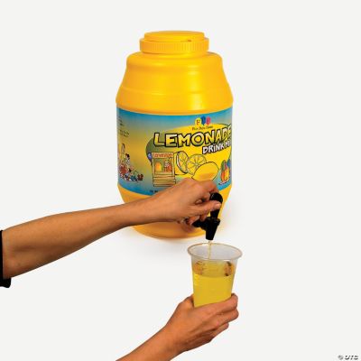 Lemonade Drink Barrel Oriental Trading Discontinued