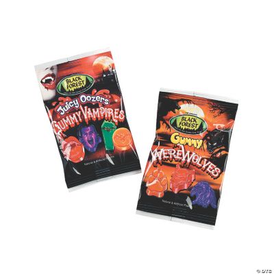 Gummy Vampires & Werewolves Treat Packs