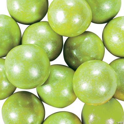 Shimmer Lime Green Large Gumballs