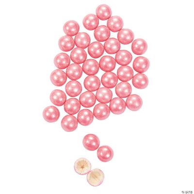 Shimmer Bright Pink Large Gumballs