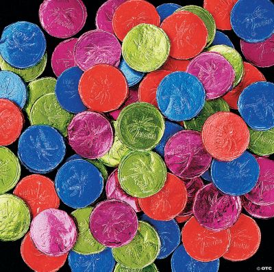 Luau Bubble Gum Coins
