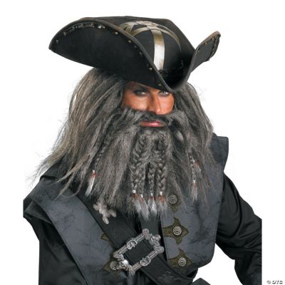 Pirates of the Caribbean Blackbeard Facial Hair Accessories Kit