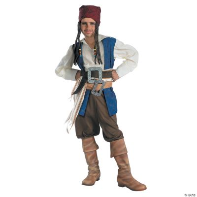 Pirates Of The Caribbean – Captain Jack Sparrow Quality Boy’s Costume