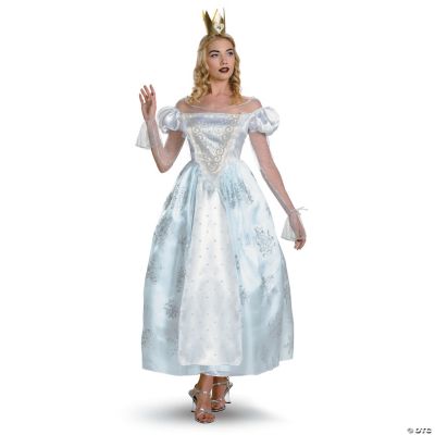 Alice In Wonderland - White Queen Deluxe Adult Women’s Costume