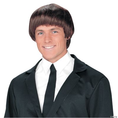 60's Band Member Brown Wig