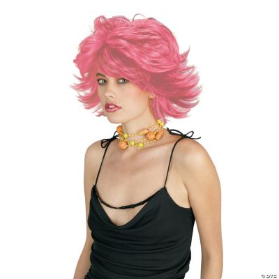 Choppy Pink Wig
