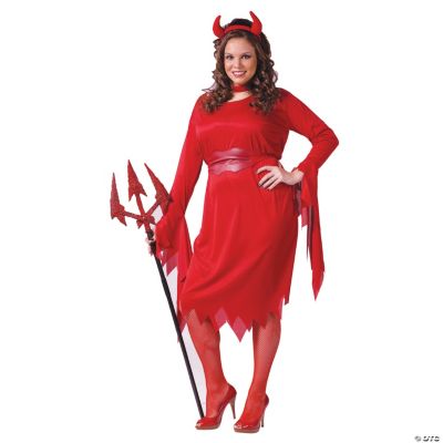 Delightful Devil Plus Size Adult Women’s Costume