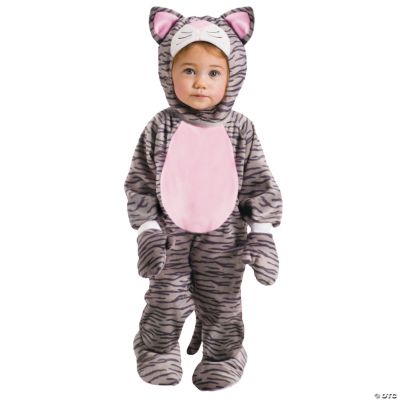 Grey Stripe Kitten Girl’s Costume
