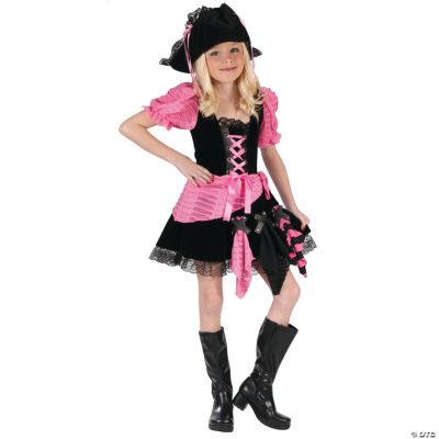 Pirate Pink Punk Girl’s Costume