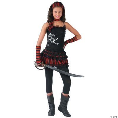 Pirate Skull Rocker Girl’s Costume