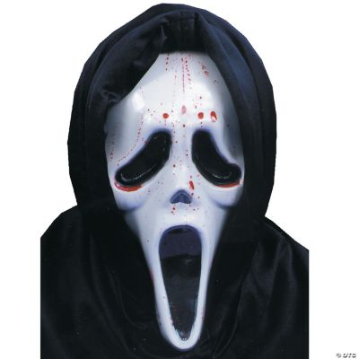 Scream Mask With Blood & Pump