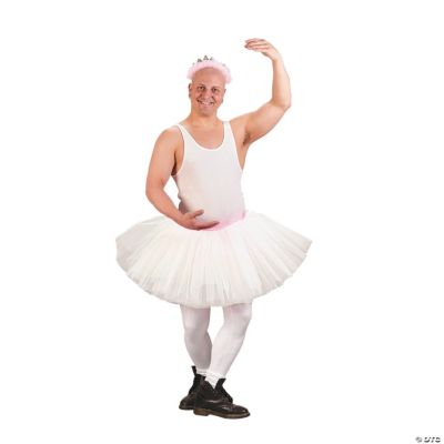 Tutu Grande White Adult Men’s Costume