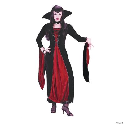 Velour Vampress Adult Women’s Costume