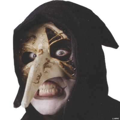 Venetian Raven Bone Mask