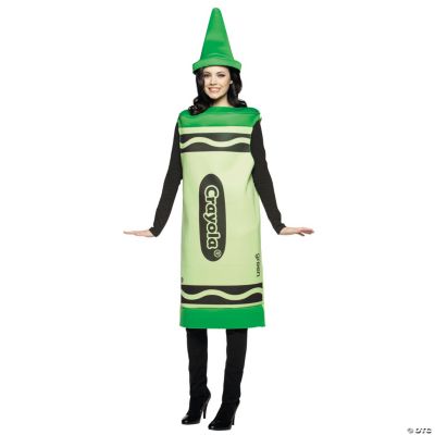 Crayola® Crayon Green Adult’s Costume