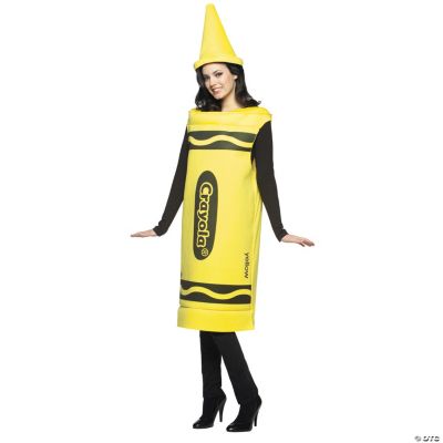 Crayola Yellow Adult Men’s Costume