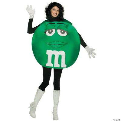 M&M's® Green Poncho Adult’s Costume