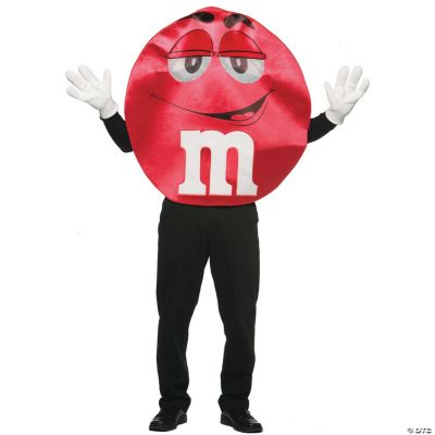 M&M's® Red Deluxe Adult’s Costume