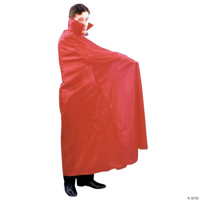 Floor Length Cape Red