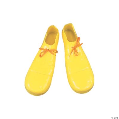 Clown Shoe Plastic Yellow