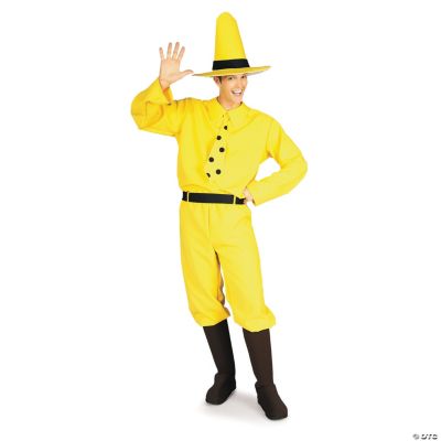 Curious George® Man In The Yellow Hat Adult’s Costume