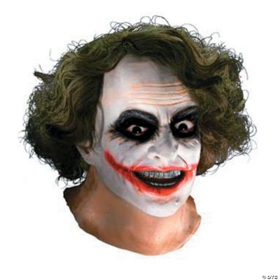 Joker Latex With Hair Mask