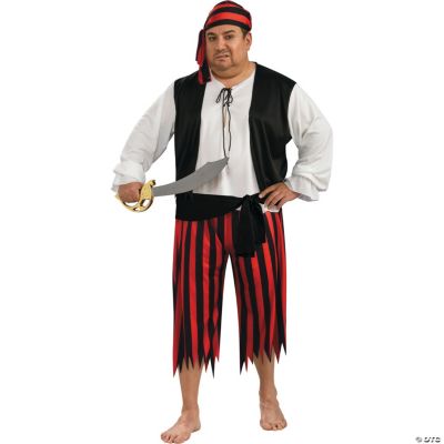 Plus Size Pirate Adult Men’s Costume