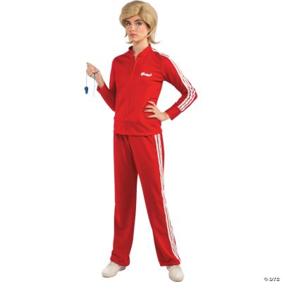Red Track Suit Adult Women’s Costume