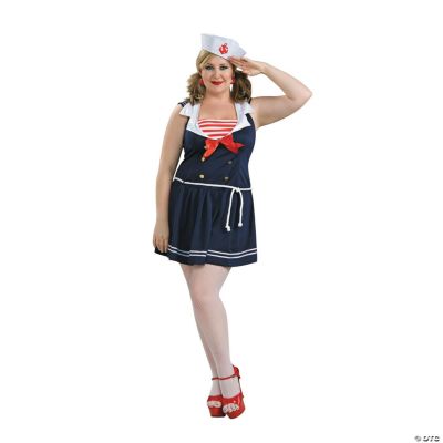 Sailor Girl Plus Size Adult Women’s Costume