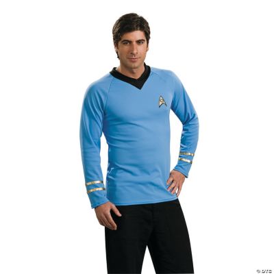 Star Trek™ Classic Blue Shirt Adult Men’s Costume