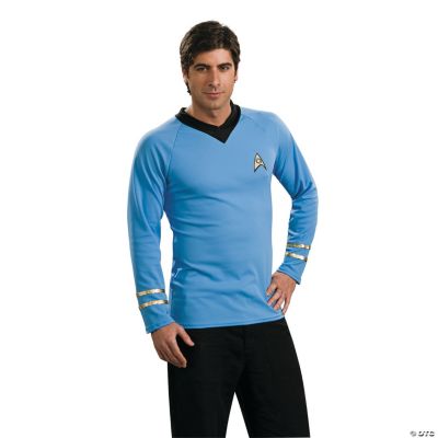Star Trek Classic Blue Shirt Adult Men’s Costume