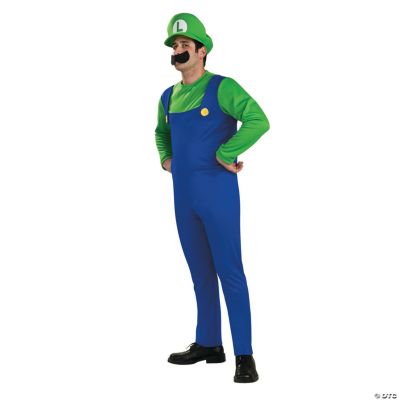Super Mario Luigi Adult Men’s Costume