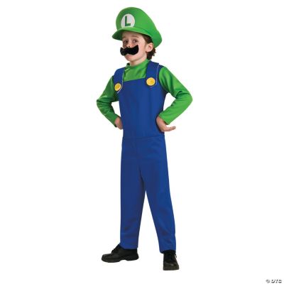 Super Mario Luigi Boy’s Costume