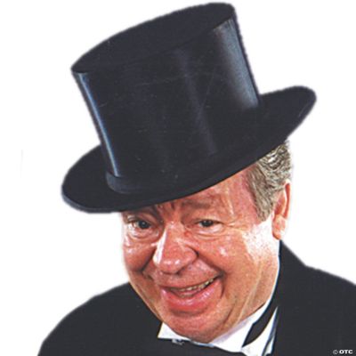 Collapsible Top Hat - Black