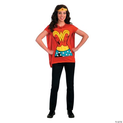 Wonder Woman™ Shirt Adult Women’s Costume