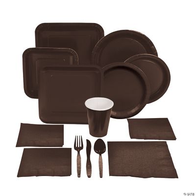 Chocolate Brown Tableware