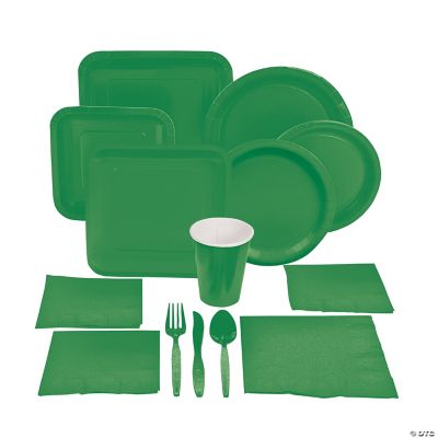 Green Tableware