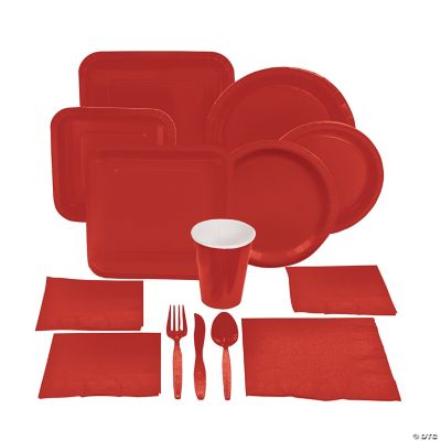 Red Tableware