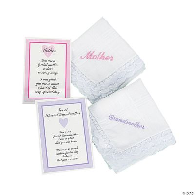 Mother/Grandmother Handkerchief