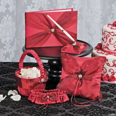 Red on Red Wedding Ensemble