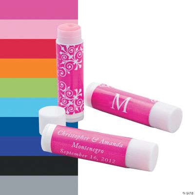 Monogrammed Lip Gloss Covers